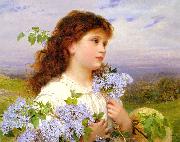 Sophie Gengembre Anderson Time Of The Lilacs oil painting artist